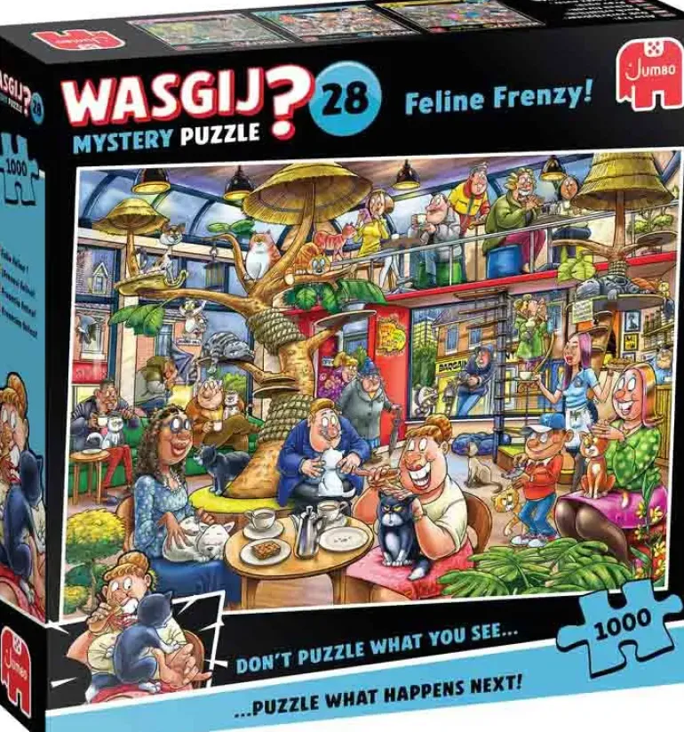 Wasgij? Mystery #28: Feline Frenzy! (1000)