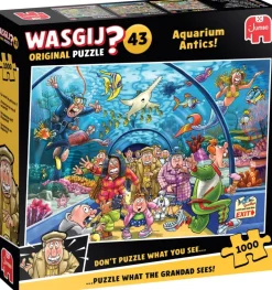 Wasgij? Original #43: Aquarium Antics! (1000)