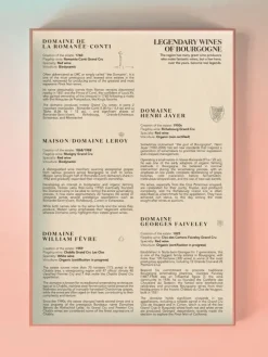 Water & Wines: Bourgogne - Wine Puzzle (1000)