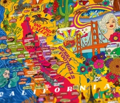 Water & Wines: California - Wine Puzzle (1000)