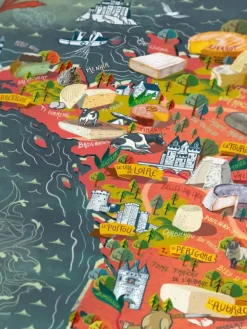 Water & Wines: France - Cheese (1000)