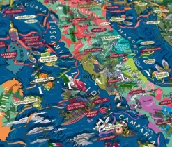 Water & Wines: Italy - Wine Puzzle (1000)