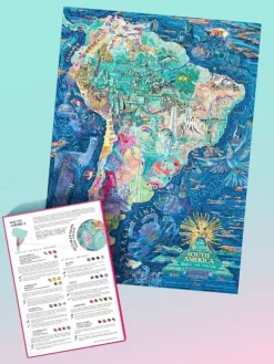 Water & Wines: South America - Wine Puzzle (1000)